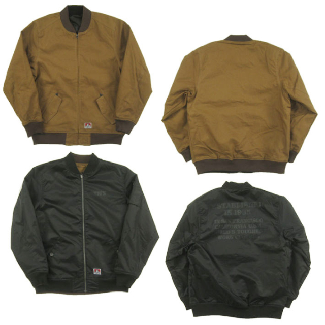 BEN DAVIS ベンデイビス リバーシブル MA-1 ジャケット G 