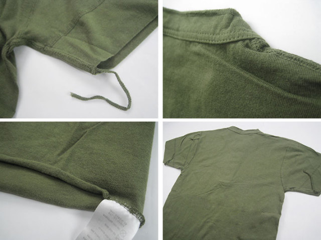 ヘルスニット　ヘンリーネックTシャツ