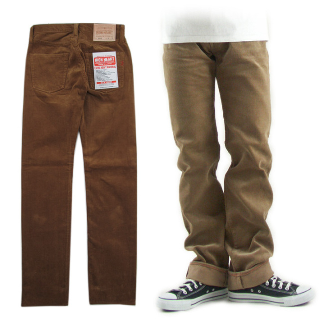 IRON HEART 14oz ヘビーコーデュロイ ストレート 6634 -JOE-