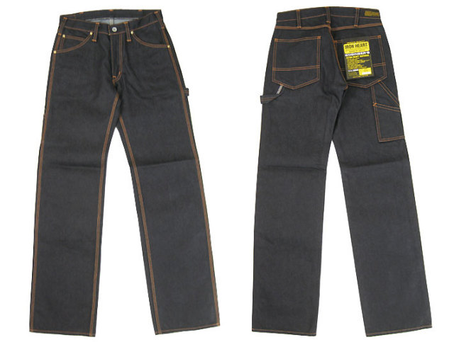 IRON HEART アイアンハート 16oz デニム ペインターパンツ 16oz 