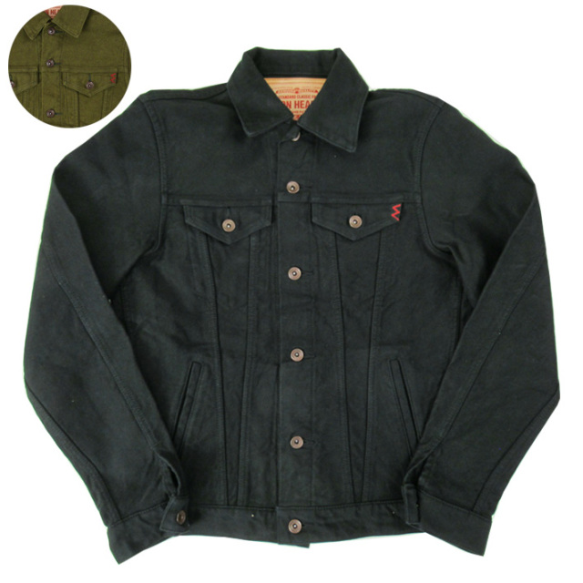 IRON HEART 12oz モールスキン トラッカージャケット IHJ-110 -JOE-