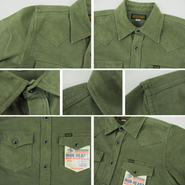 IRON HEART アイアンハート CPO シャツ・ジャケット サイズM IRON HEART アイアンハート シャツ Mサイズ IRON HEART アイアンハート