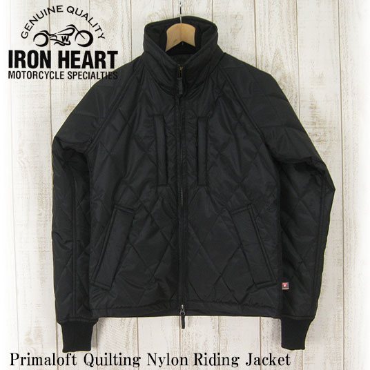 IRON HEART プリマロフト110gキルティング ライディングジャケット IHJ 