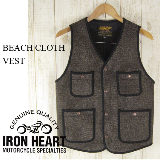 IRON HEART アイアンハート ビーチクロスベスト BEACH CLOTH VEST IHV  