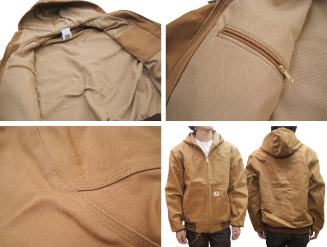 Carhartt カーハート Duck Active Jac Thermal Lined フルジップ