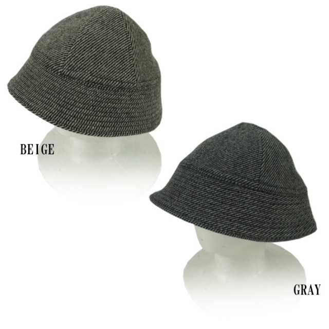 John Gluckow ジョングラッコー バケットハット Tweedy Prison Cap JG