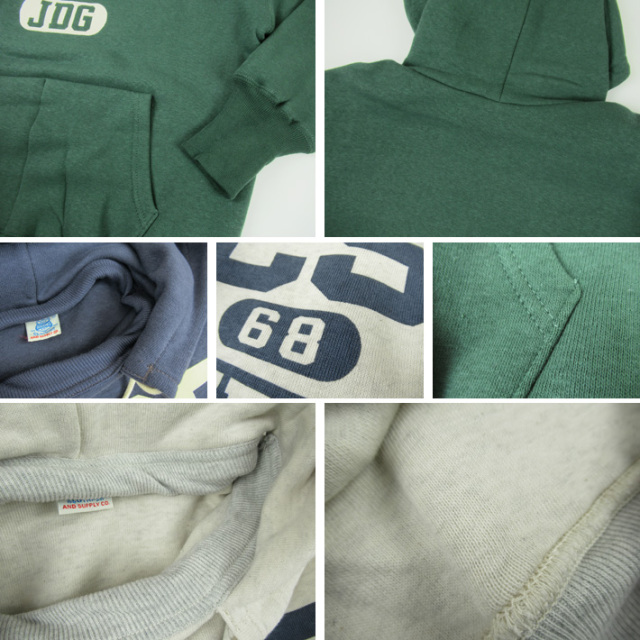 John Gluckow S&C スウェットパーカー M ネイビー John Gluckow S&C スウェットパーカー M ネイビー