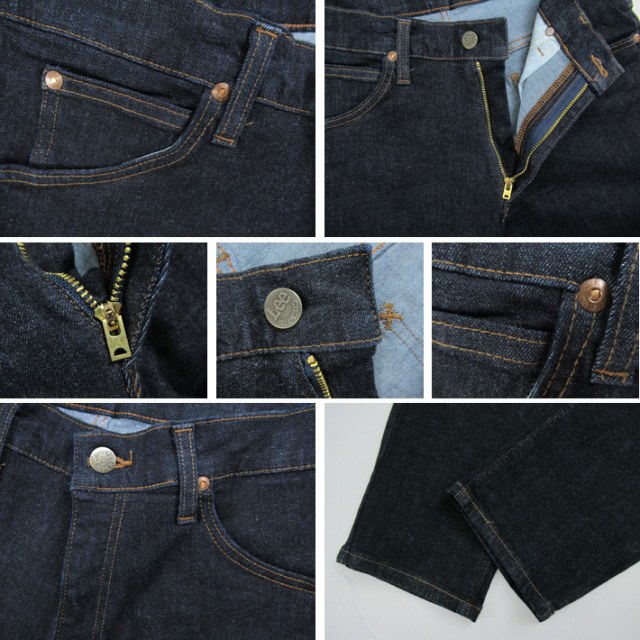 Lee キャロットスキニー リンス ISKO HI-POWER ストレッチデニム