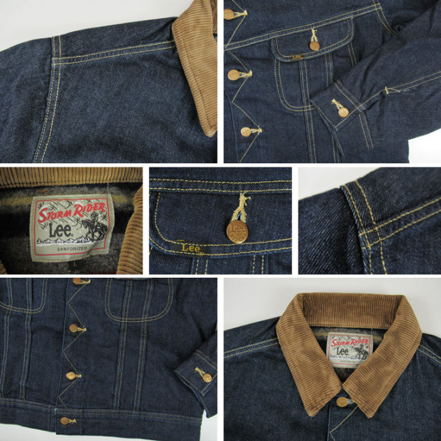 Lee ストームライダー インディゴブルー STORM RIDER 101LJ