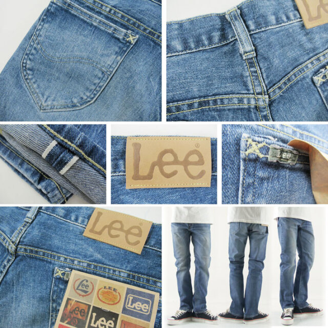 Lee スリムテーパード 中色ブルー COMPILATIONS LEE-LM9821-136 -JOE-