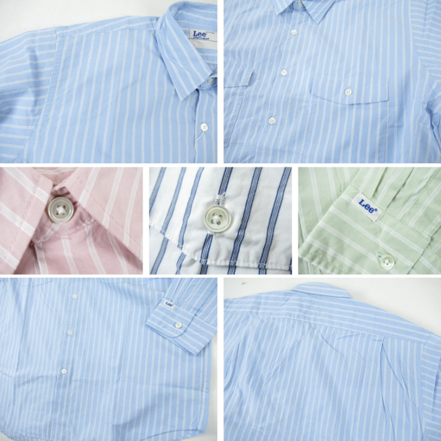 Lee リー ストライプワークシャツ LS1353 -JOE-