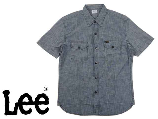 Lee シャンブレー ワークシャツ