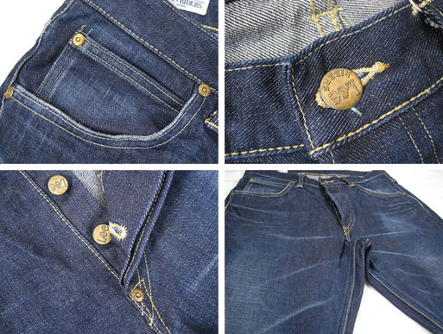 Lee101 ボタンフライ