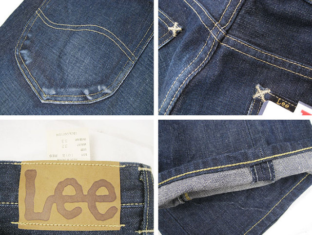 Lee101 ボタンフライ