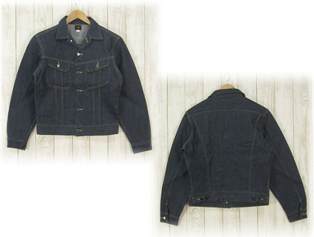 Ｌｅｅ　デニムジャケット 60's Lee 三角タグ 101-J デニムジャケット 良雰囲気 表記(40R