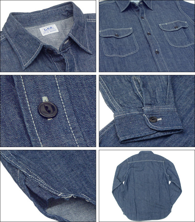 リー デニムワークシャツ