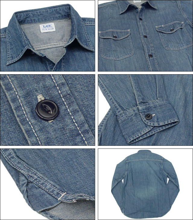 リー デニムワークシャツ