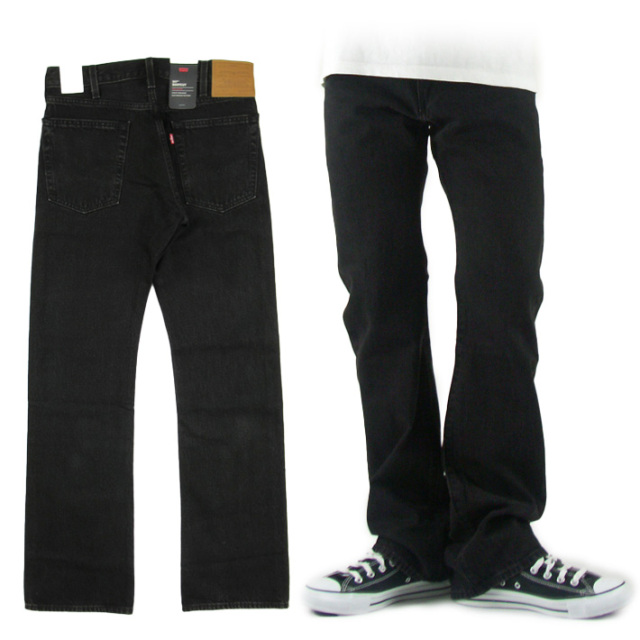 Levi's リーバイス 517 ブーツカット ブラック 00517-0244 -JOE-
