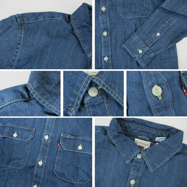 リーバイス デニムワークシャツ