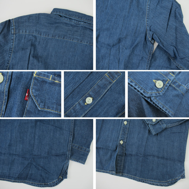 リーバイス デニムワークシャツ