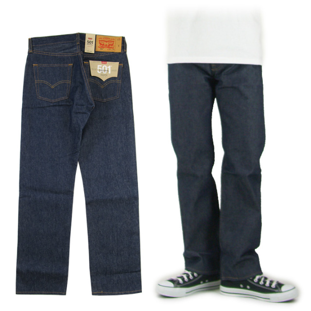 Levi's リーバイス 501 リジッド ボタンフライ ストレートジーンズ 00501-0000 -JOE-
