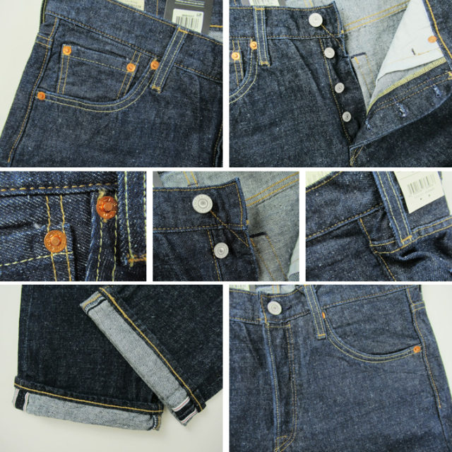 リーバイス 501 ボタンフライ ストレートジーンズ DARK INDIGO Levi's
