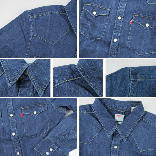 リーバイス デニムウエスタンシャツ