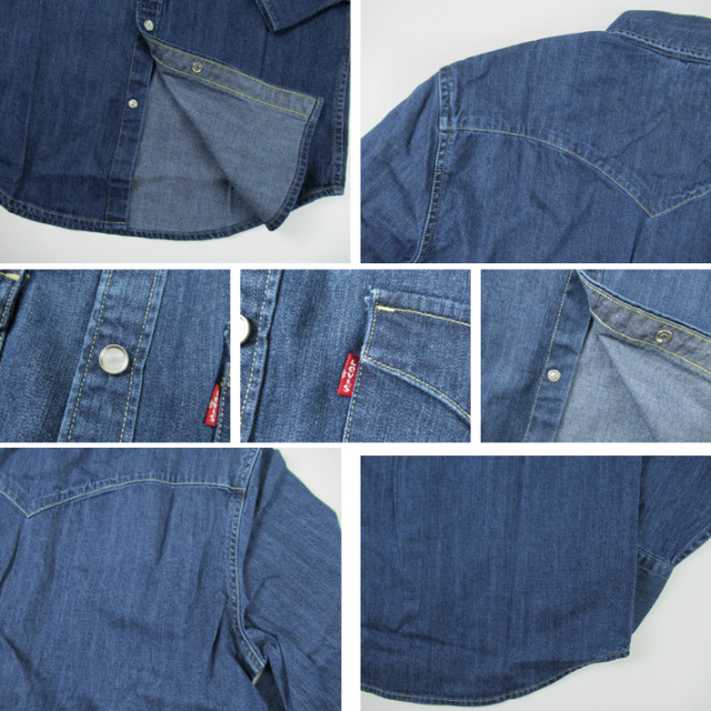 リーバイス デニムウエスタンシャツ