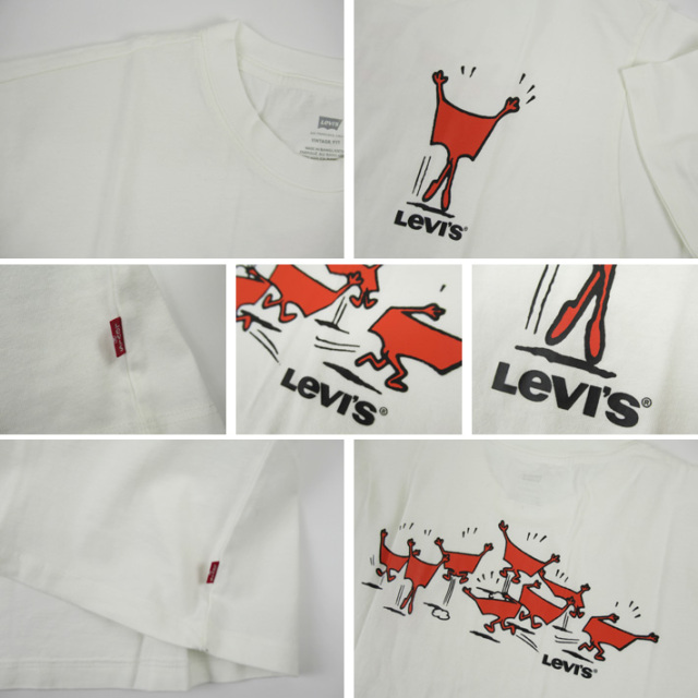 リーバイス Tシャツ ヴィンテージ グラフィック Tシャツ BW MONSTER