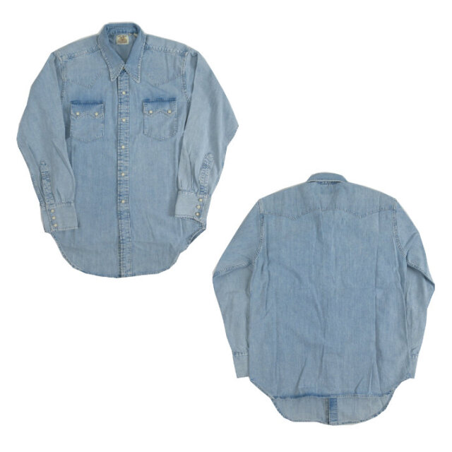 LVC ショートホーン デニム ウエスタンシャツ LEVI'S SHORTHORN