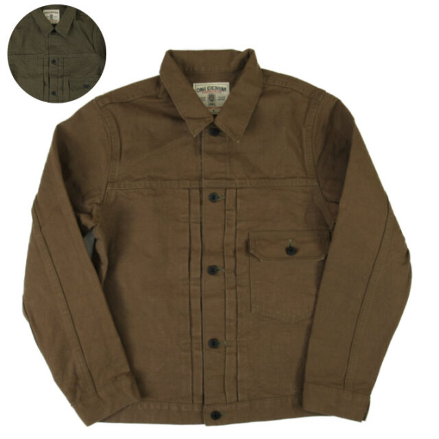 鬼デニム デニムジャケット 1st TYPE DENIM JACKET 207-HOX 13oz 硫化