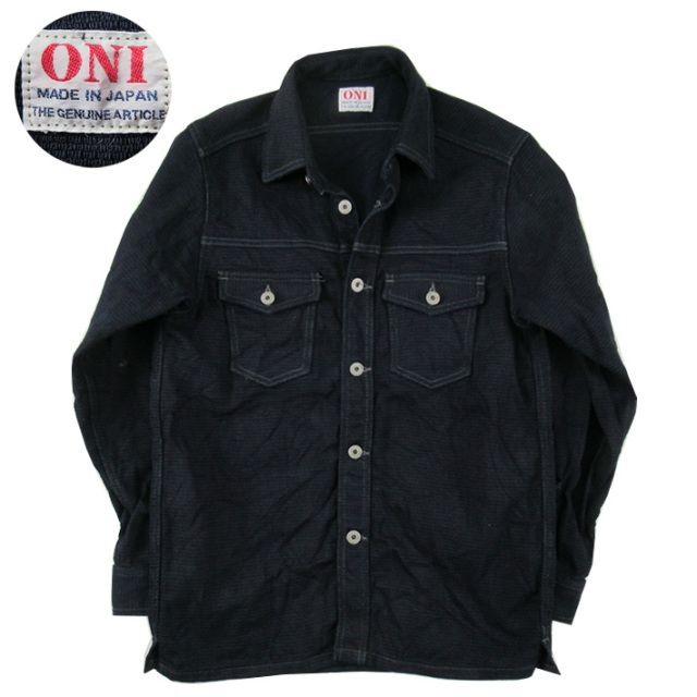 鬼デニム シャツジャケット