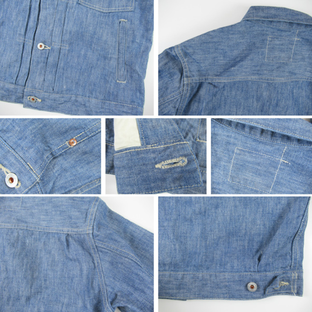鬼デニム 2nd Type ジャケット 13oz スーパーヘビーシャンブレー