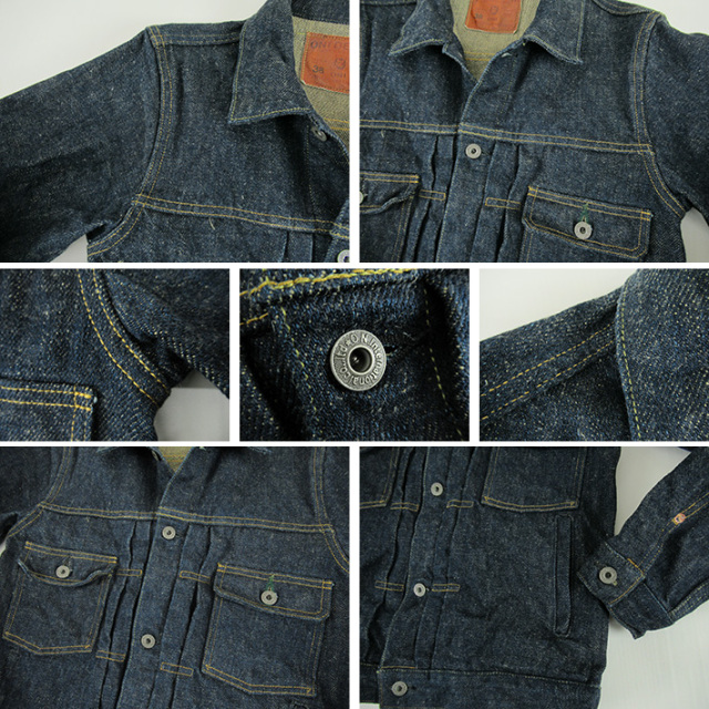 geronimo デニムジャケット G・M geronimo / [West Ride] BULLSHIT JACKET BLUE