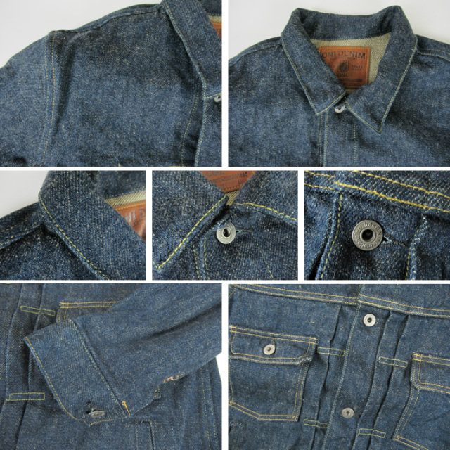 鬼デニム 2nd Type デニムジャケット 20oz シークレットデニム 緯糸