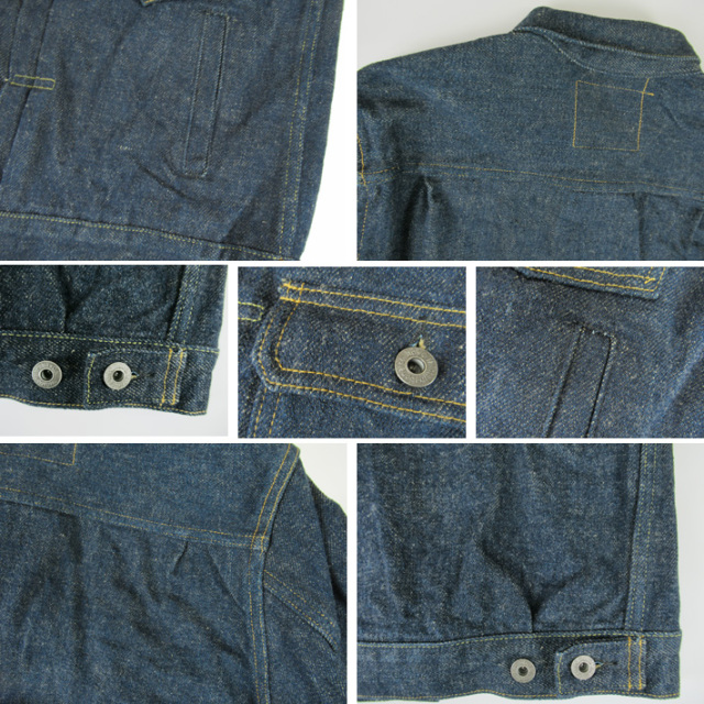 鬼デニム 2nd Type デニムジャケット 20oz シークレットデニム 緯糸