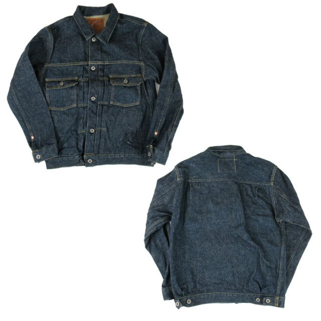 鬼デニム 2nd Type デニムジャケット 20oz シークレットデニム 緯糸