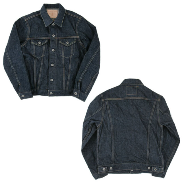 鬼デニム 3rd TYPE デニムジャケット 16oz 天然藍ロープ極デニム