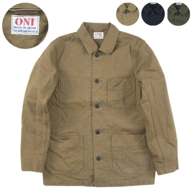 鬼デニム カバーオールジャケット