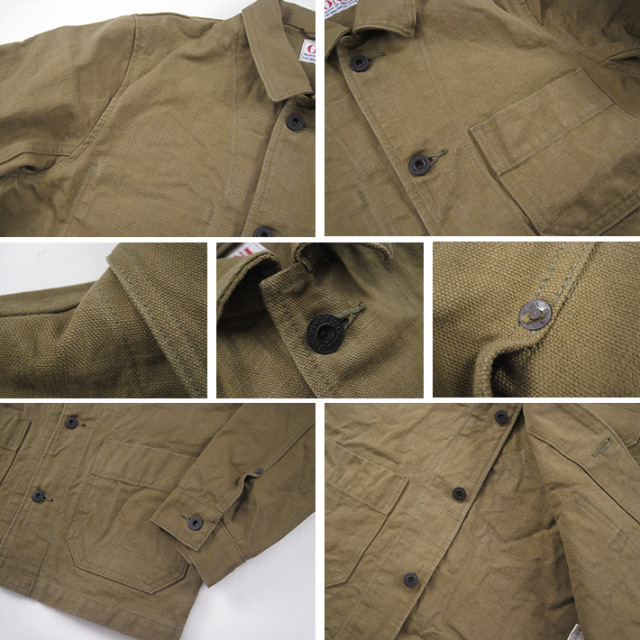 鬼デニム カバーオールジャケット 硫化ヘヴィーオックス 03100-HOX -JOE-