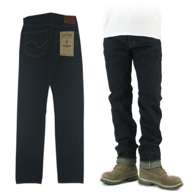 鬼デニム ONI DENIM 246ZR 17oz グリーンバータック ローテンション