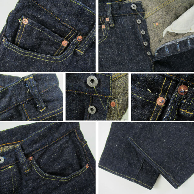 鬼デニム 266 20oz Asphalt Denim リラックス ストレート