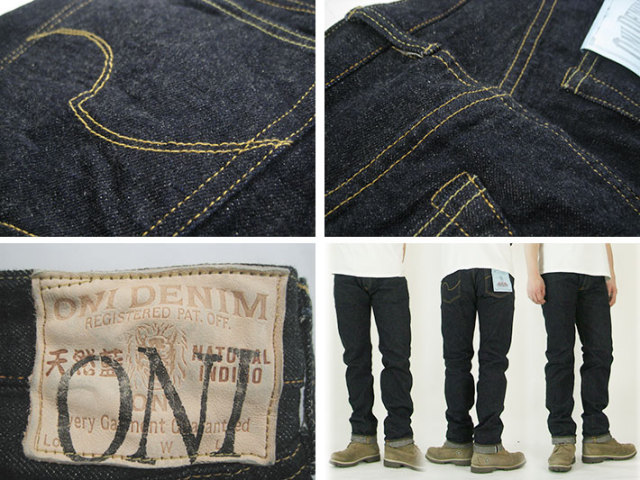 鬼デニム ONI DENIM 12.5oz ライトオンス 天然藍