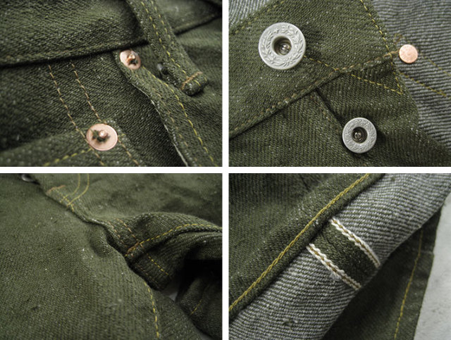 ONI 鬼デニム ストレートデニム 34号 鬼デニム 17oz 鬼絣デニム ジーンズ ONI Denim ニートストレート
