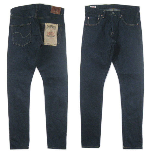 鬼デニム　リラックステーパード　11.9ozセルヴィッチデニムトラウザー 鬼デニム（ONI DENIM） リラックステーパード 11.9oz