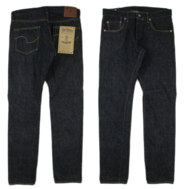 鬼デニム リラックステーパード 622-GC15 15oz グリーンキャストデニム