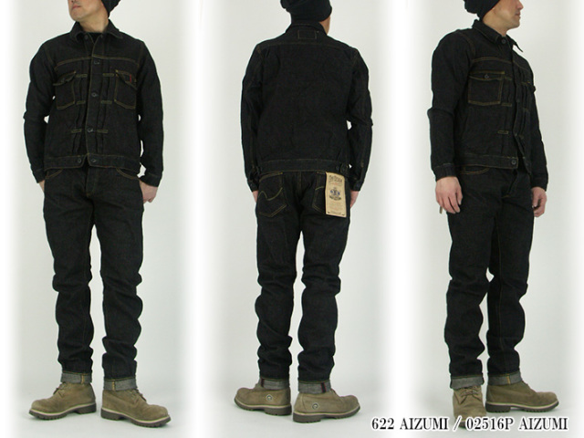 鬼デニム ONI DENIM 622 鬼藍墨 AIZUMI 16oz リラックステーパード -JOE-