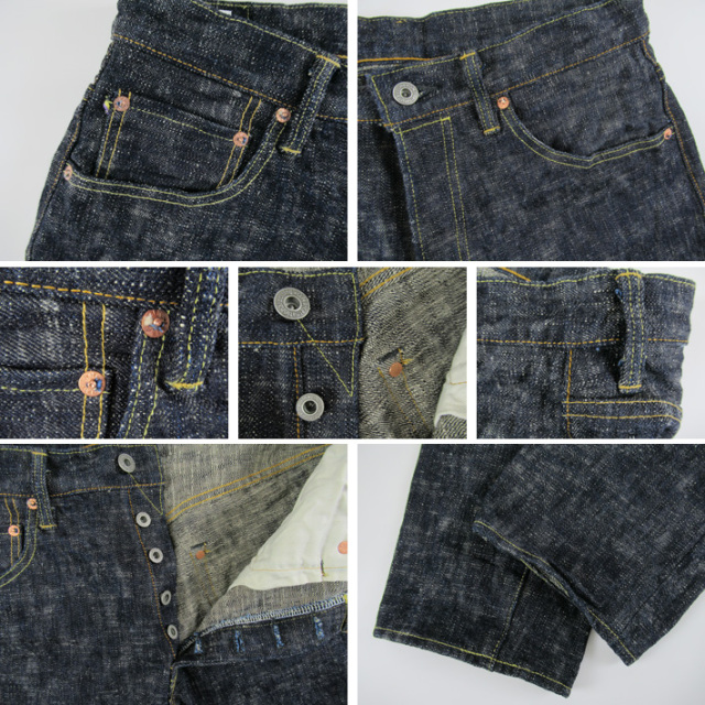 鬼デニム かすり