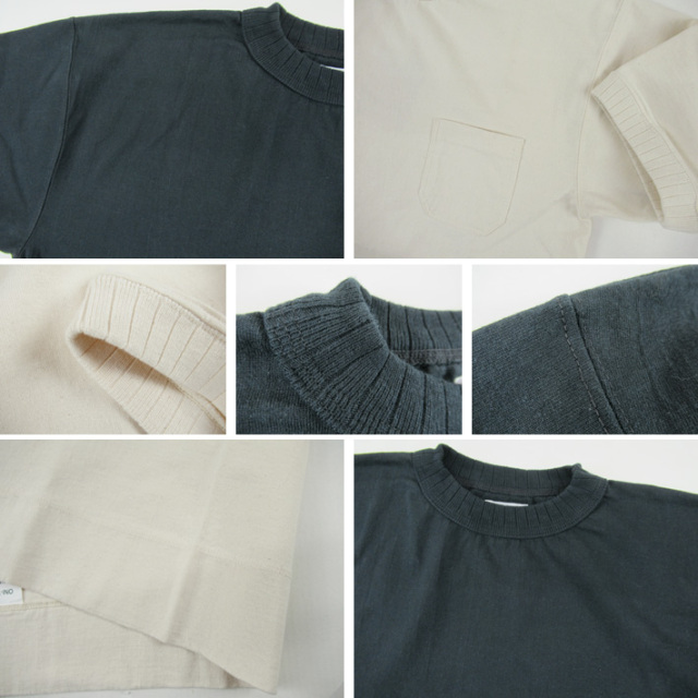 鬼デニム 鬼Tシャツ 8.0oz クルーネック ポケットTシャツ -JOE-