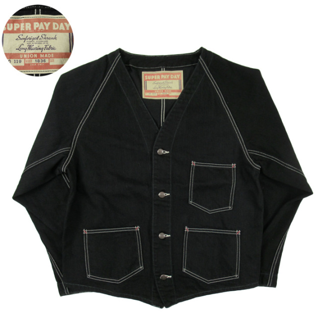 PAYDAY ペイデイ エンジニアジャケット BLACK 50' ENGINEER JKT PD22